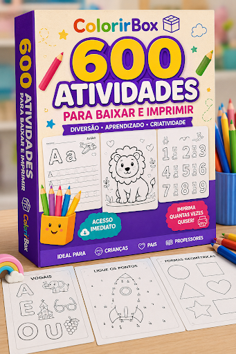 ColorirBox — Kit com 600 Atividades